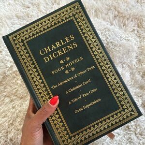 Charles Dickens Four Novels Hardcover Book